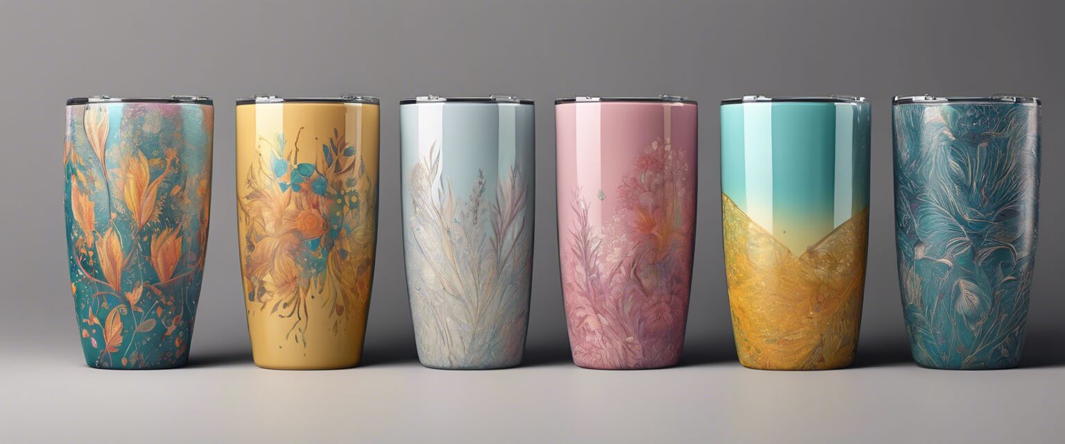 Collection of customizable tumblers