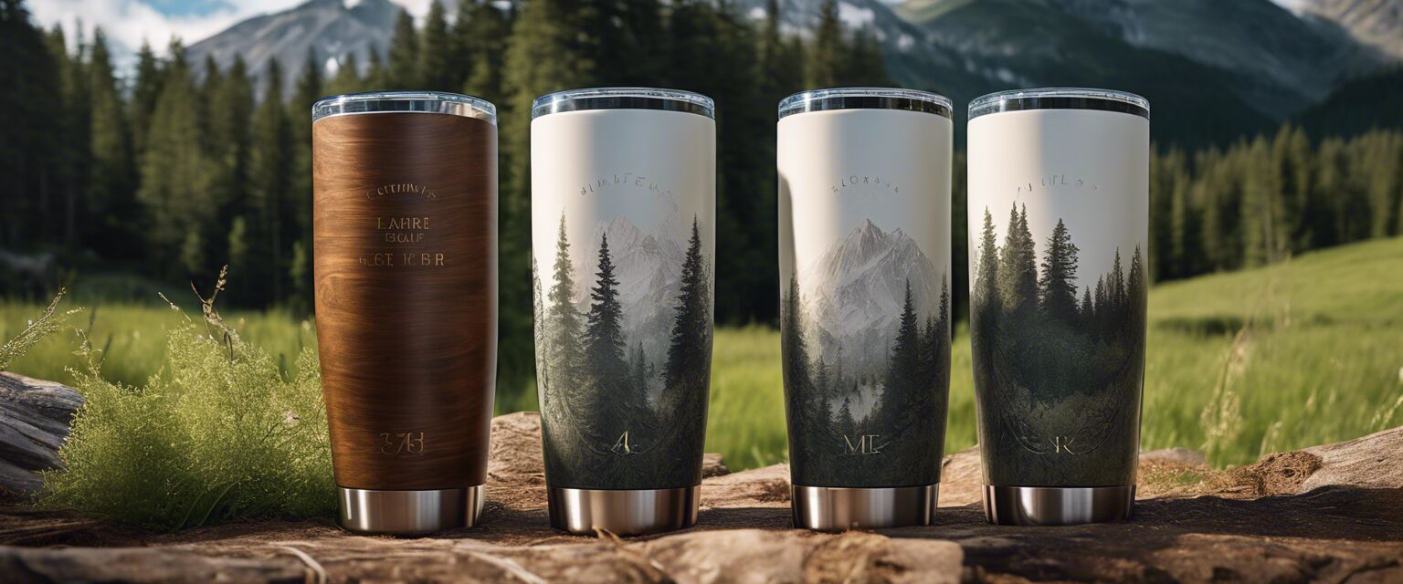 Personalized insulated tumbler