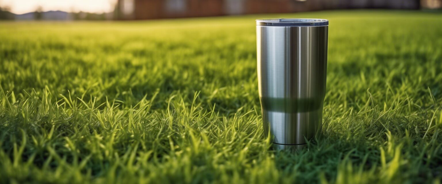 Eco-friendly stainless steel tumbler